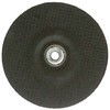 Weiler 9 in Dia, 1/4 in Thick, 5/8"-11 UNC Arbor Hole Size, Aluminum Oxide 57136